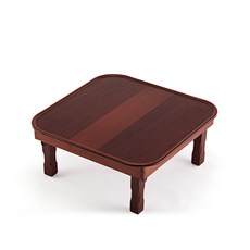 Namwon Mokgi Square Oval Gyoja 600 x 600 x 250 mm, 櫻桃+棕色