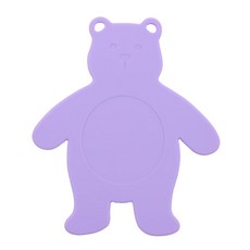 데일리라이크 봉봉 이유식 매트, 03 그레이프 젤리 베어