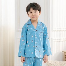 핑코코 남아용 캣츠비 잠옷 4046
