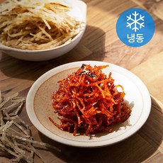 쫄깃쫄깃 쥐포채 (냉동), 130g, 3개입
