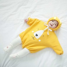 신생아용 사자 슈트 우주복
