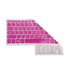 파인피아 삼성 NT750XBE-X59용 문자인쇄키스킨 B타입, 핑크, 1개