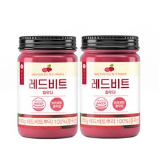 바로푸드 레드비트 분말, 200g, 2개