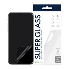 슈퍼글래스 우레탄 풀커버 3D 휴대폰 액정보호필름 2p, 1세트