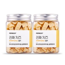 페페로니 프리바이오틱스 반려동물 간식, 치즈, 180g, 2개
