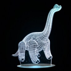 홈마인 LED 3D 공룡 시리즈 무드등 B type, B07 공룡7