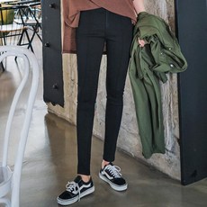 엔비룩 여성용 늘씬 삥줄 팬츠