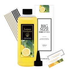더허브샵 특대용량 디퓨저 오일 리필, 레몬유칼립투스, 1000ml