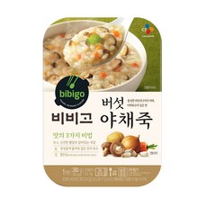 비비고 버섯 야채죽, 280g, 1개