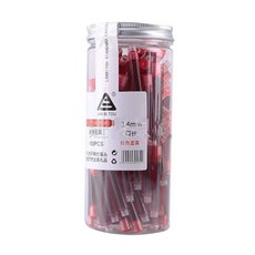 LAN BI TOU Tramol 第三方鋼筆兼容鋼筆墨水 100p, 紅色的, 1個