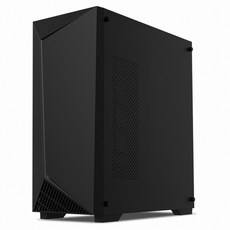 브라보텍 SWORD S820 RGB 타이탄 글래스 데스크탑 미들타워 케이스 블랙, 단일상품
