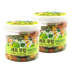 인네이쳐 셰프쿠킹 강아지 통간식 400g, 연어 + 단호박 + 브로콜리 혼합맛, 2개