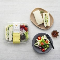 쉐푸드 베이컨 에그샌드위치 & 닭가슴살 샐러드, 315g, 1팩
