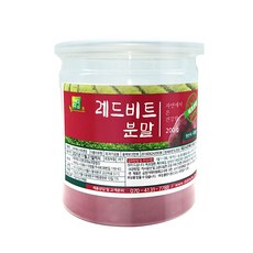 디딤초 제주 레드비트 분말 가루, 200g, 1개