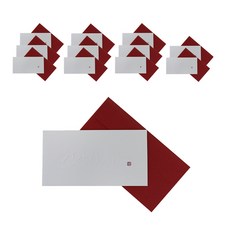 포포팬시 순수 축하 카드 봉투 세트 6종 x 2p, 혼합색상, 1세트