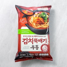 김치뚝배기 우동 2인분, 526.6g, 1개