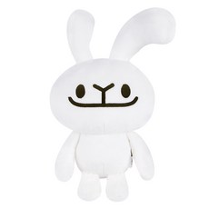 바글바글 하토씨 캐릭터 봉제인형, 25cm, 화이트