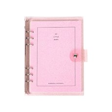 나의 최애캐 A5 6공 만년 다이어리 플랜형, 핑크펄