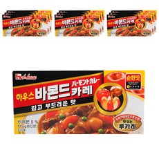 House 바몬드카레 순한맛, 115g, 10개