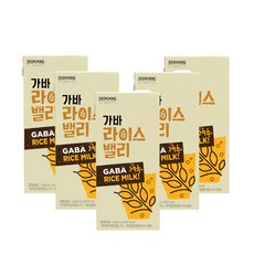 서강 가바 라이스 밸리 현미유, 1L, 5개