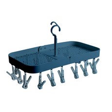 콩 Klivinghome 접이식 멀티 건조대 네이비, 1개