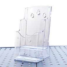 아크릴 카다로그 2단 진열대 A6, 투명, 1개