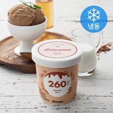 라라스윗 밀크티 아이스크림 (냉동), 474ml, 1개