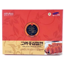 고려홍삼절편 + 쇼핑백, 20g, 10개