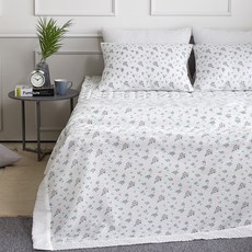 라몬떼메리메리시어서커홑이불+패드+베개커버세트