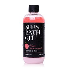 센스토이 센스바스 입욕 러브젤 피치, 300ml, 1개