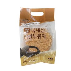 오가닉스토리 국내산 찹쌀누룽지, 500g, 1개