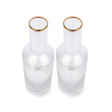 Glassdew Goldrim 水瓶 2p, 混色