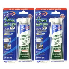 브이텍 홈 실리콘 VT-132 백색 75g, 2개