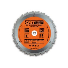 CMT 목재용 톱날 자르기 켜기 겸용 250mm, 271.250M, 1개