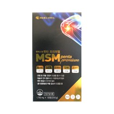 제일헬스사이언스 엠에스엠 펜타프리미엄 210g, 120정, 1개