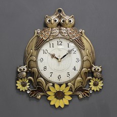 해바라기부엉이시계