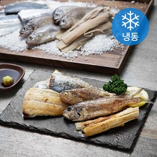 서풍앤쿡 국민 생선 중장대 굴비 10마리 + 간삼치살 10토막 + 갈치살 5팩 세트 (냉동), 2.45kg, 1세트