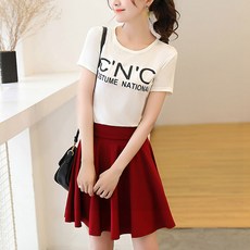 공블리 플레어 속바지 미니스커트 CSK1106