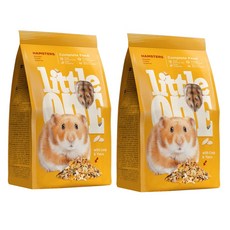 LittleOne 푸드 햄스터 사료, 2개, 900g