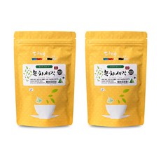 녹차삼각티백