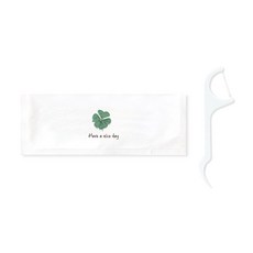 기본 디자인 성인용 치실 1_02 Have a nice day 그린, 150개입, 1개
