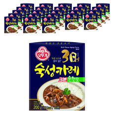오뚜기 3일 숙성카레 3분 순한맛, 200g, 24개