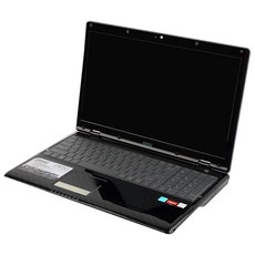 삼성 갤럭시북 노트북 NT750QCJ 전용 컬러 키스킨 A타입 지문인식키 뚫린 모델, 블랙, 1개