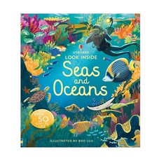Look Inside : Seas and Oceans, Usborne