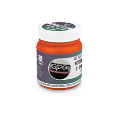 지디큐팩토리 실크스크린 날염용 수성 러버 잉크 500g, 주황색