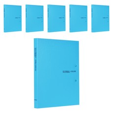 에코청운 에코 더블레버 화일 A4, 하늘, 6개