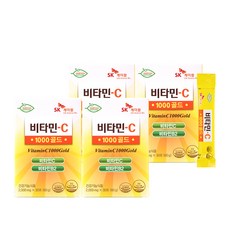 SK케미칼 비타민C 1000 골드, 60g, 4개