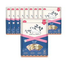 선진펫 살뺄곤약 강아지 젤리 간식 80g, 오리지날, 10개