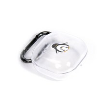 구스페리 동물캐릭터 디자인 갤럭시 버즈라이브 투명 젤리 케이스 + 키링 + 겔패드 2p, 단일상품, 펭귄즈