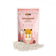 Minishow 햄스터 화장실 냄새 없애주는 모래 사과향 MS025, 500g, 6개
